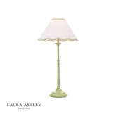 Laura Ashley Cordwell Table Lamp Matt Green With Shade